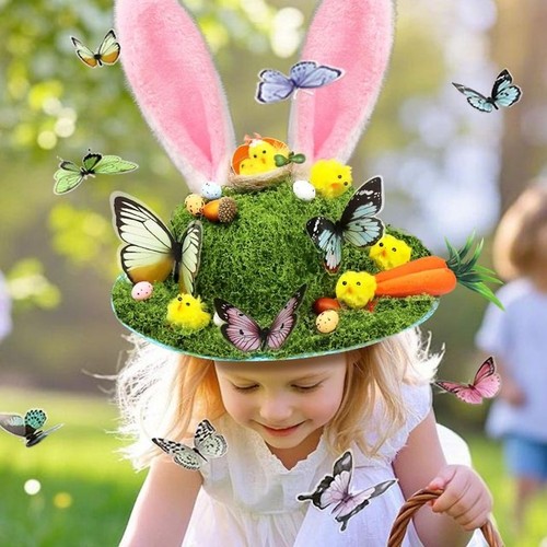 Easter bonnet kit hat for - easter,