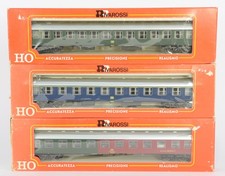 3x RIVAROSSI HO DB COACHES 2917, 2918 & 2921 Nr MINT TO V Nr MINT