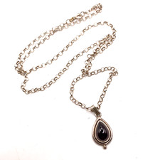 Deep red garnet gemstone