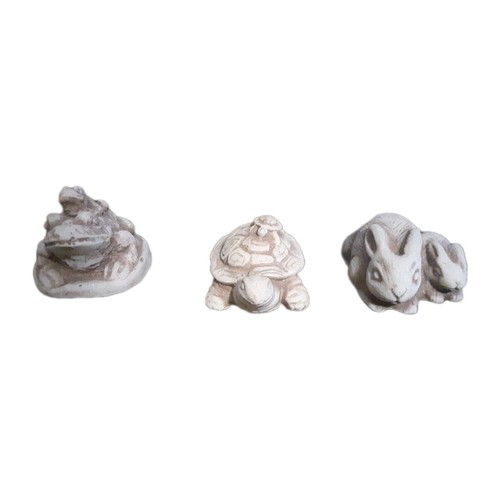 Marble works rabbits frogs - rabbits,,
