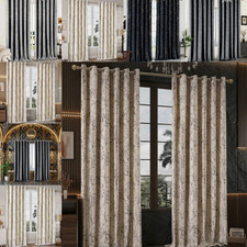 Luxury Crushed Velvet Curtains