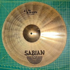 "Sabian Pro Sonix Ride 20" / 51cm" Cymbal Excellent Condition FREE POSTAGE