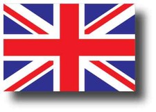 UNITED KINGDOM FLAG DECAL 3M