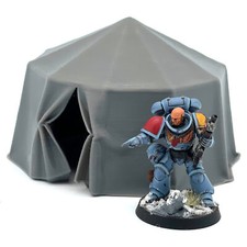 Market Trader Camp Tent 28mm Tabletop Wargaming Dungeons & Dragons Scenery D&D