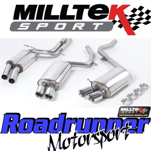 Milltek exhaust audi 2 b8 - milltek,