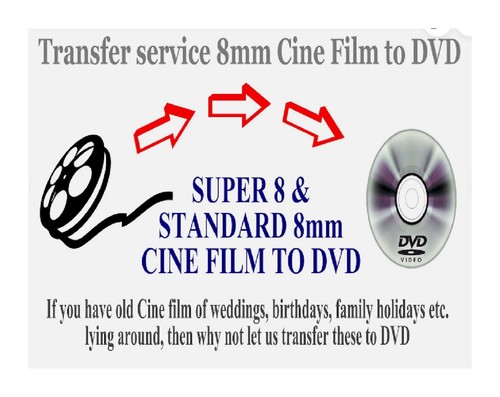 Standard 8mm super - standard, cine