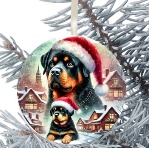 Rottweiler dog gift decoration - gift,