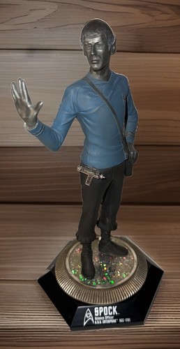 Franklin mint star trek spock - mint,