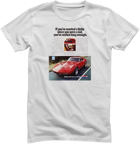 Corvette shirt retro add - t-shirt, c3