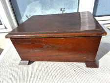 VINTAGE ART DECO WOODEN SEWING