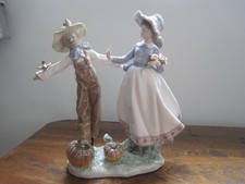 Lladro Figurine 5385 "Scarecrow and The Lady" Rare