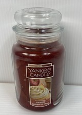 Yankee Candle Sugared Cinnamon Apple - 22 oz Original Large Jar Scented Candle