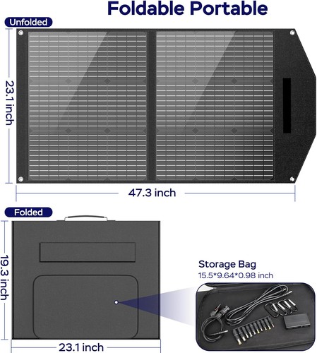 100watt foldable solar panel - foldable,