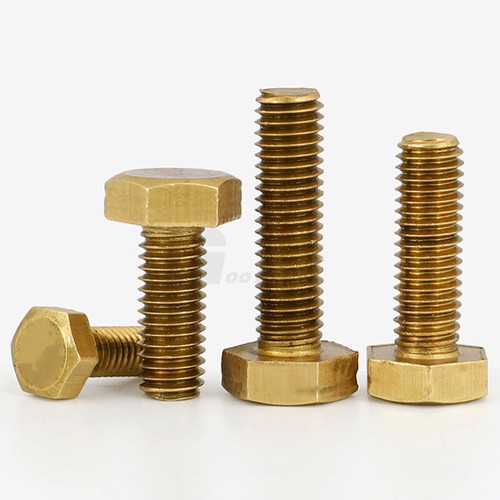 Hex head screws brass - hex,