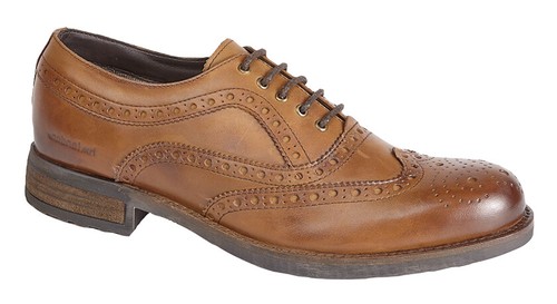 Roamers eyelet brogue oxford - brogue,