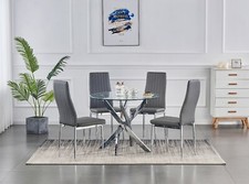 Dining table set - table, round