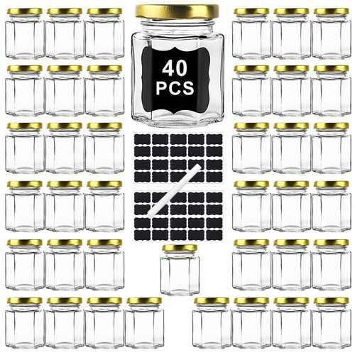 Pack 3oz mini hexagon glass - 3oz,