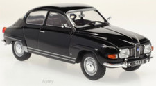 WhiteBox Saab 96 V4 Black 1970 1:24 Scale