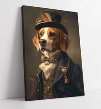 FUNNY FANCY BEAGLE DOG IN A