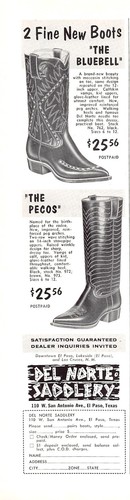 Bluebell cowboy boots - bluebell, pecos