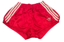 Adidas Shorts Glanz Sprinter Nylon Shiny Silky Retro Vintage Sports 80s D6