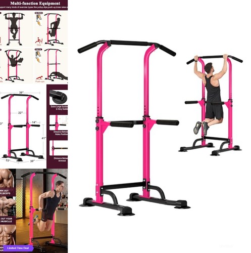 Power tower dip station pull - tower,