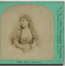 Stereographs of Miss Kate