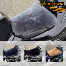 Motorcycle sheepskin seat pad - motorcycle,