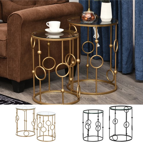 Round coffee tables - coffee, set