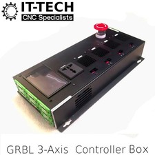 GRBL 3-axis CNC Offline Stepper Controller Integrated Motion Control Box WiFi