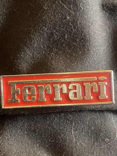 Ferrari enamel pin badge - ferrari,