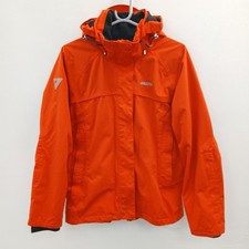 Musto Ladies Waterproof Jacket UK 14 Orange Hooded RMF31-SM