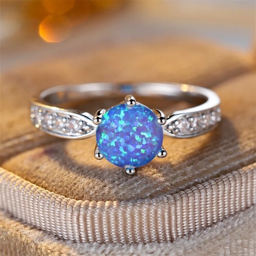 Sterling silver six - silver, round