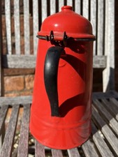 Vintage Red Enamel Kettle