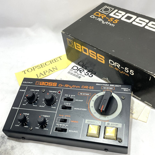 Boss rhythm machine drum - dr-55,