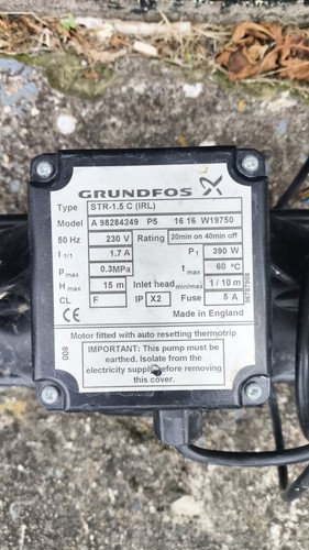 Grundfos str 1 5 bar - grundfos, c