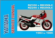 YAMAHA Workshop Manual RD250
