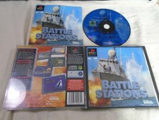 Battlestations PS1 (COMPLETE) rare black label Sony Playstation classic