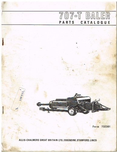Allis chalmers model 707 - allis,