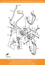 YAMAHA Pipe, 4MM-13582-00 OEM