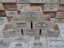 Wine Box Crate. Wooden. 6