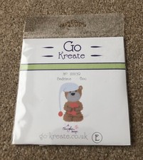 *GO KREATE* BOO SCRUFFY BEAR