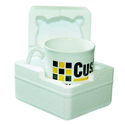 Polystyrene mug box mailer - box,
