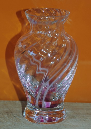 Caithness pink swirl glass - pink,