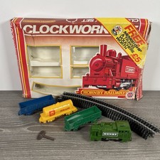 Hornby Junior Model Railway Clockwork Set | Missing 2 x Tracks | Boxed