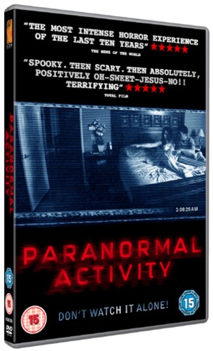 Paranormal activity dvd - dvd, (2010)