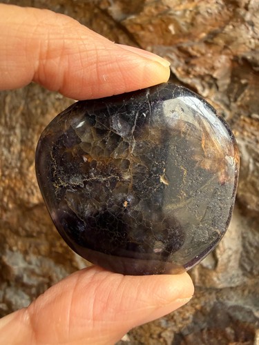 Blue john fluorite crystal - john,