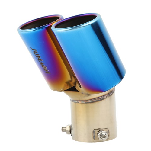 Car auto dual pipe exhaust - dual,