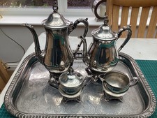 Vintage Silver-Plated Tea Set