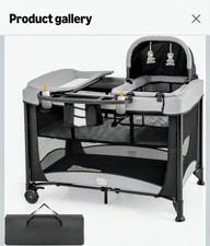 Five one travel cot - in,